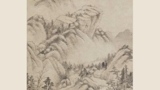 王时敏 维亭舟次作山水轴.jpg