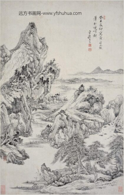 王昱 仿山樵山水轴.jpg