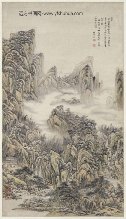 王昱 重林复嶂图轴.jpg