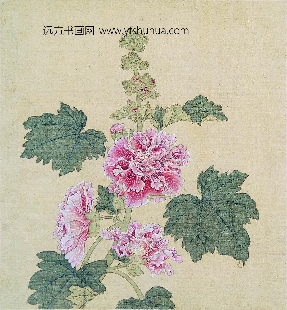 王维烈_设色花卉册（十开）_