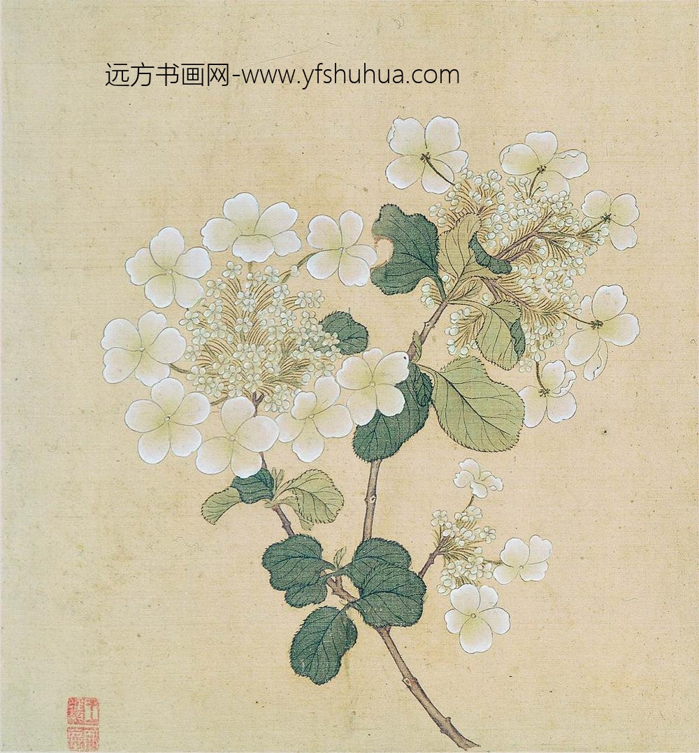 王维烈_设色花卉册（十开）_