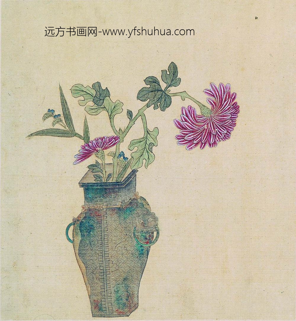 王维烈_设色花卉册（十开）_