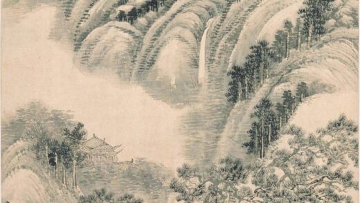 王翚 万壑松风图轴.jpg