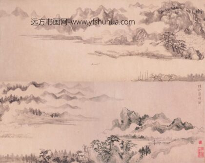 王翚 临古山水四段卷 1.jpg
