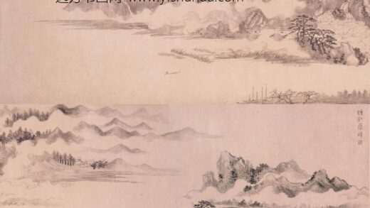 王翚 临古山水四段卷 1.jpg