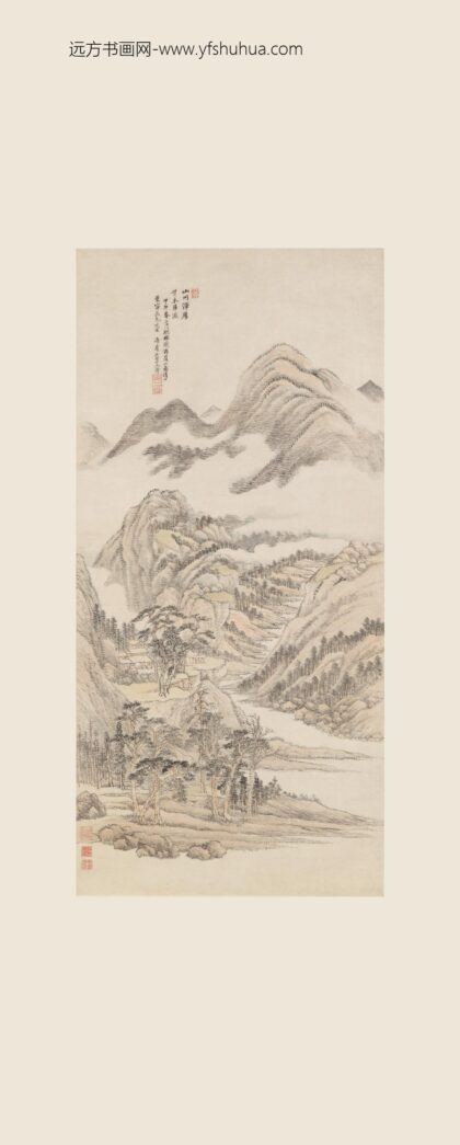 王翚 仿痴翁夏山图轴.jpg