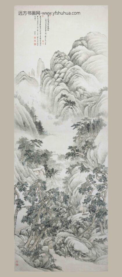 王翚 仿董源万壑松风图轴.jpg