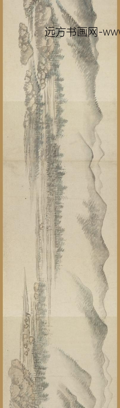 王翚_仿黄公望富春山居图卷_