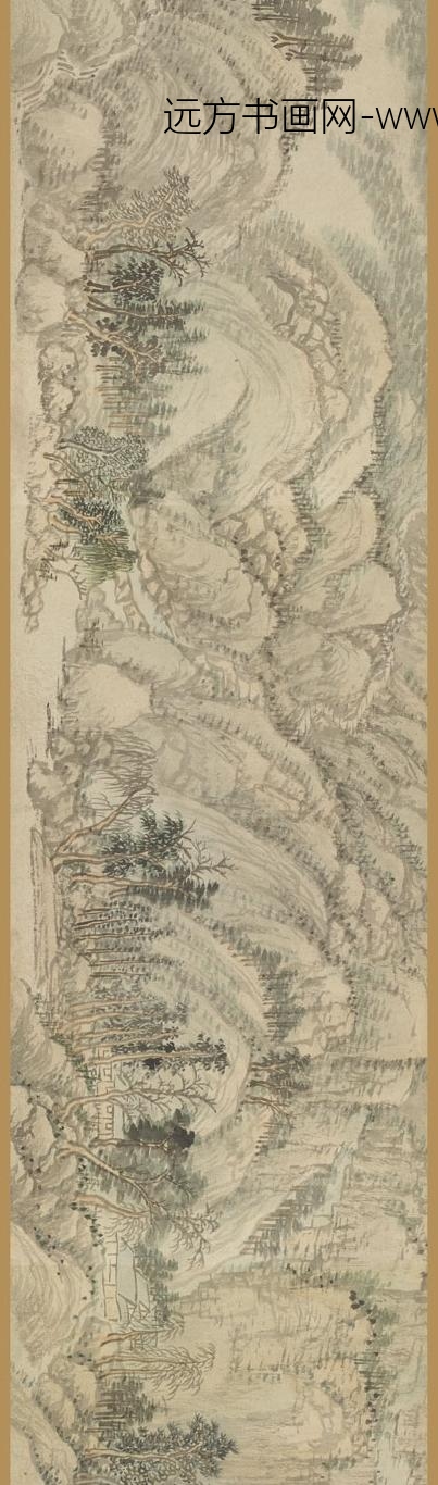 王翚_仿黄公望富春山居图卷_