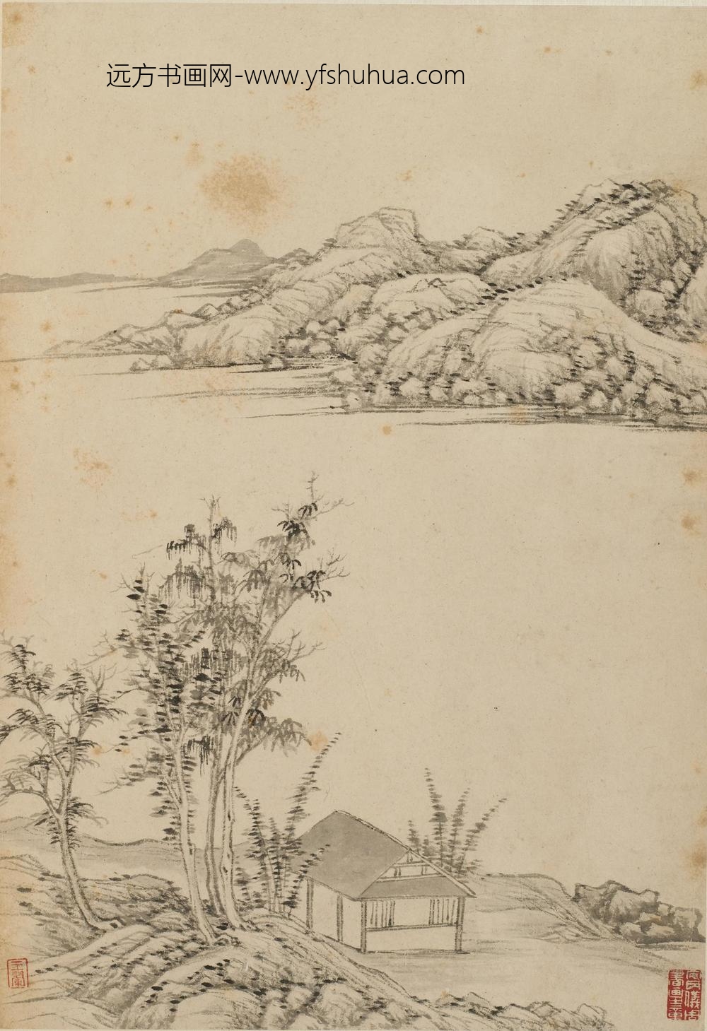 王翚_小中现大图册_