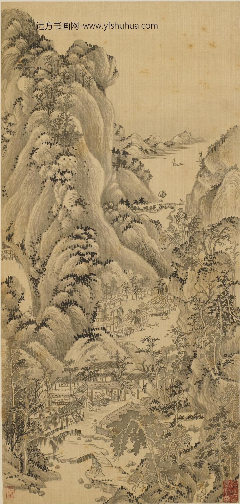 王翚_小中现大图册_