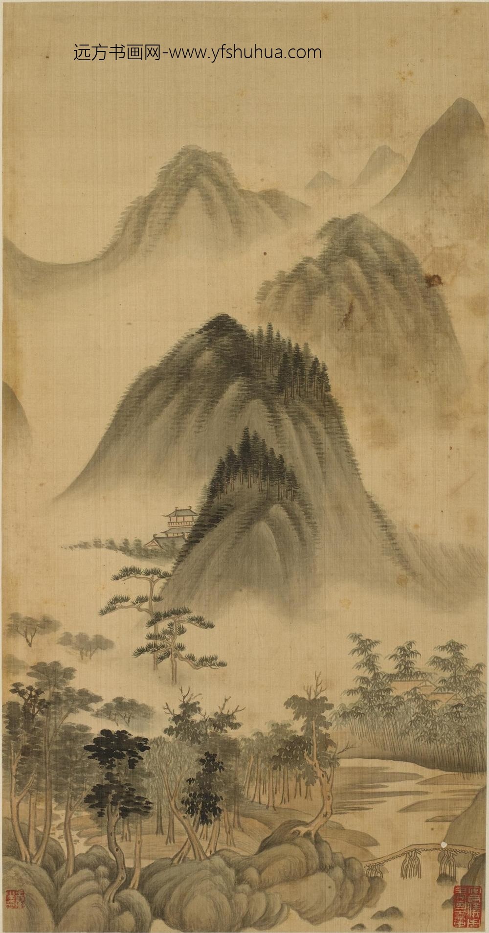 王翚_小中现大图册_