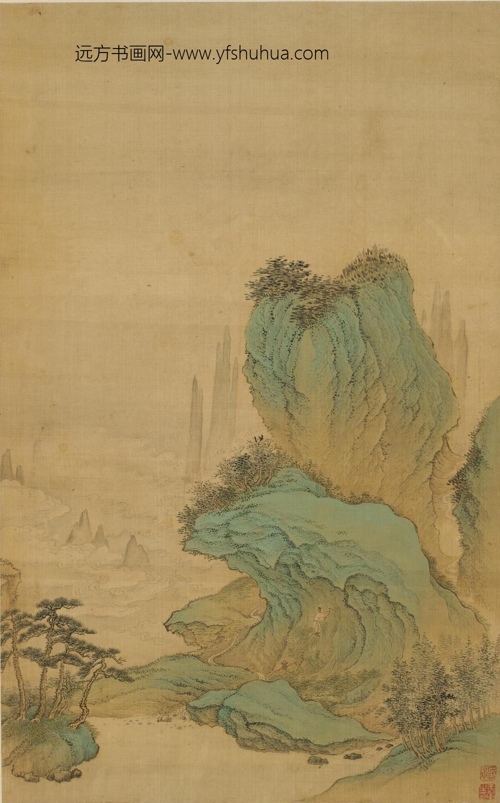 王翚_小中现大图册_