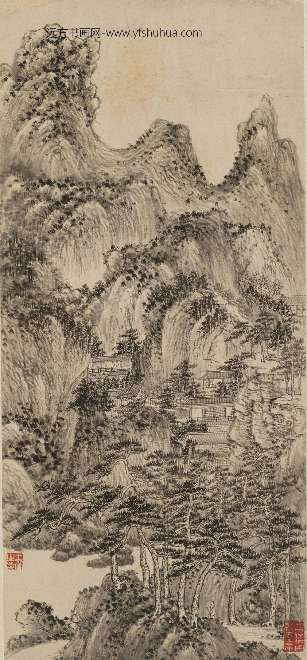 王翚_小中现大图册_