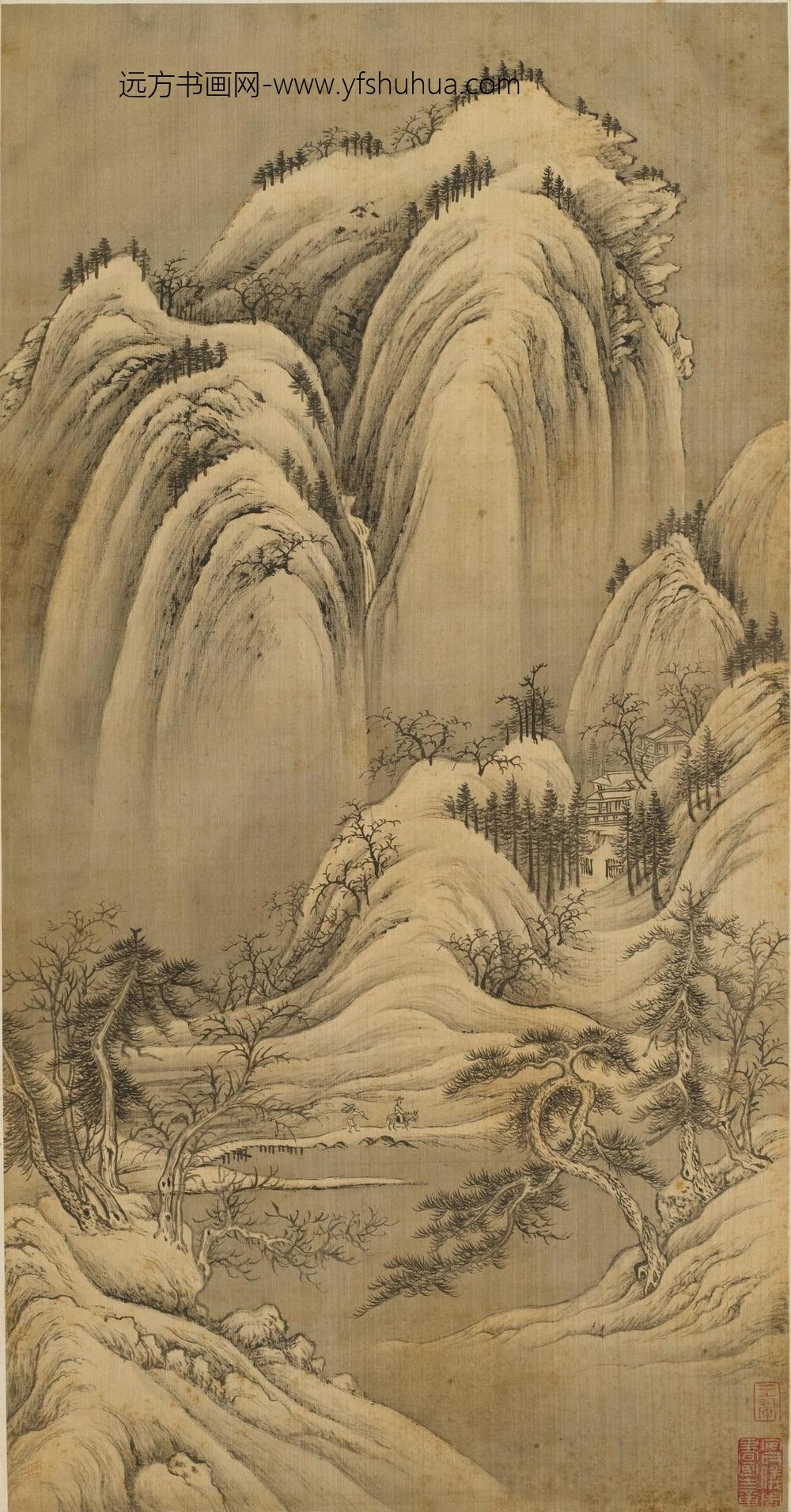 王翚_小中现大图册_