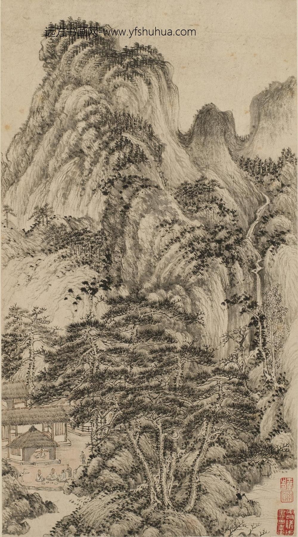 王翚_小中现大图册_