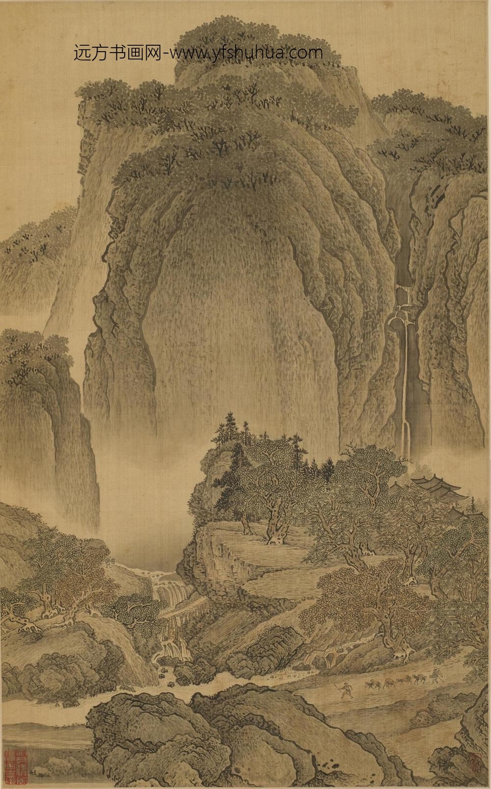 王翚_小中现大图册_