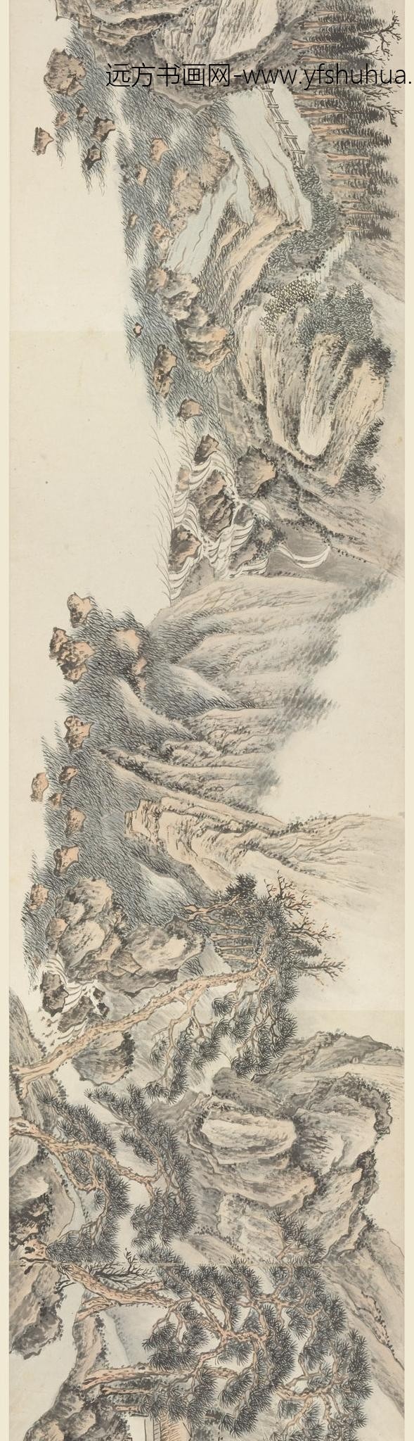 王翚_徐溶山水卷_