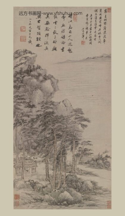 王翚 松庵调息图轴.jpg