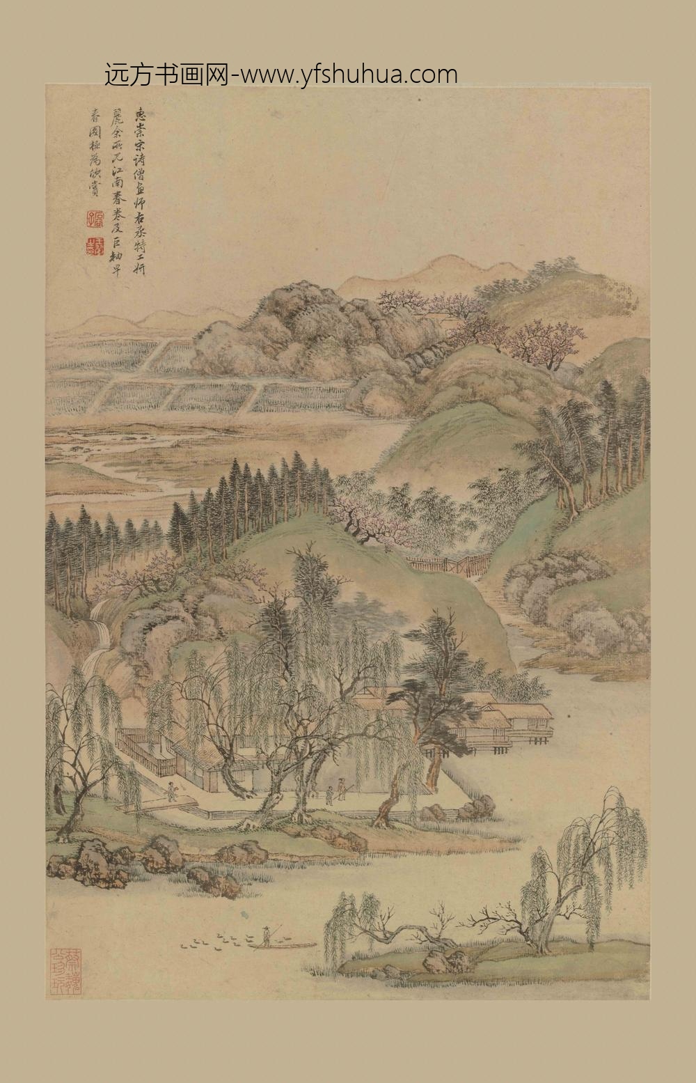 王翚_江南早春图轴