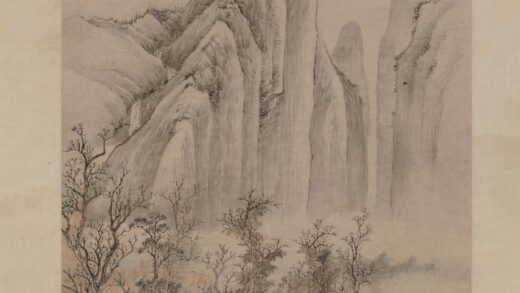 王翚 溪阁晤对图轴.jpg