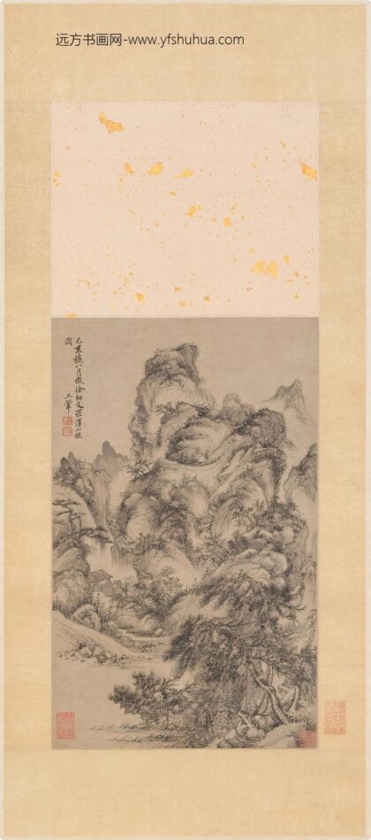 王翚 罗浮山樵图轴.jpg