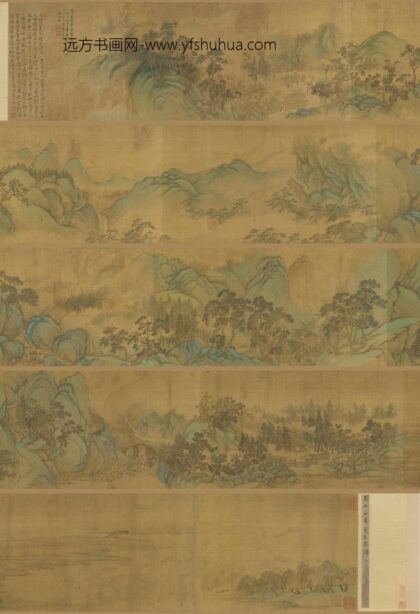 王翚 群峰春霭图卷.jpg