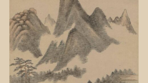 王翚 雨山图轴.jpg