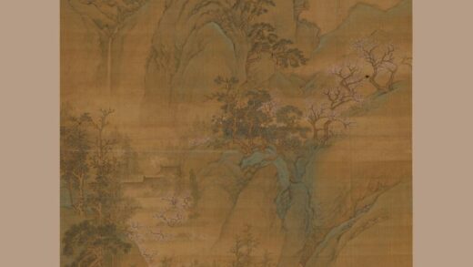 王翚 青绿山水轴.jpg