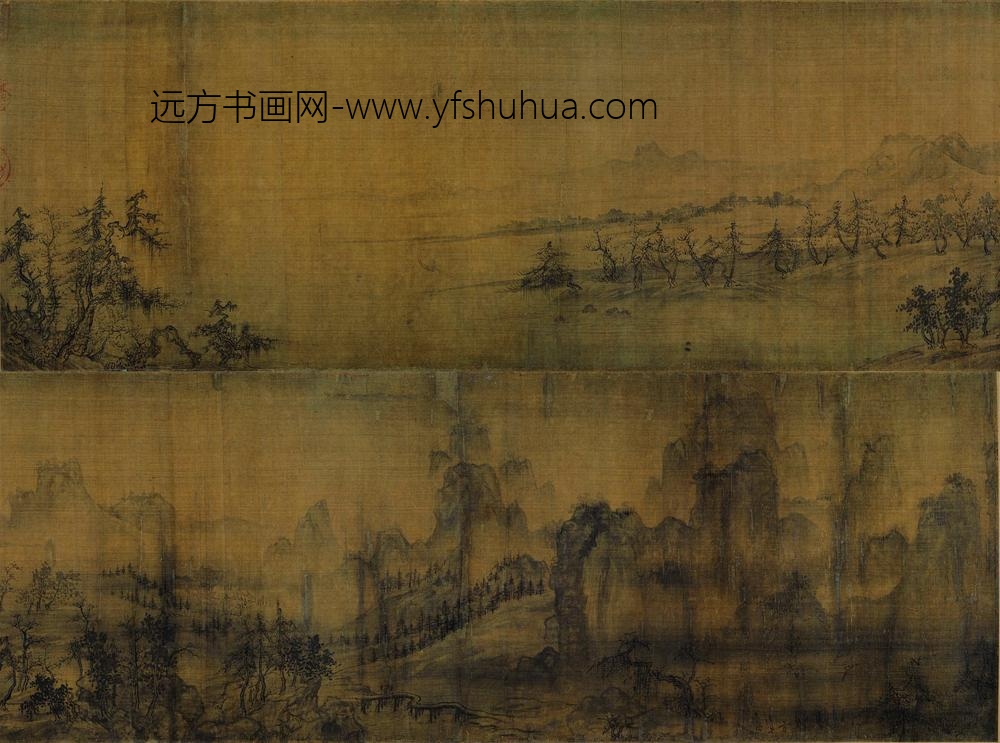 王诜_烟江叠嶂图卷-