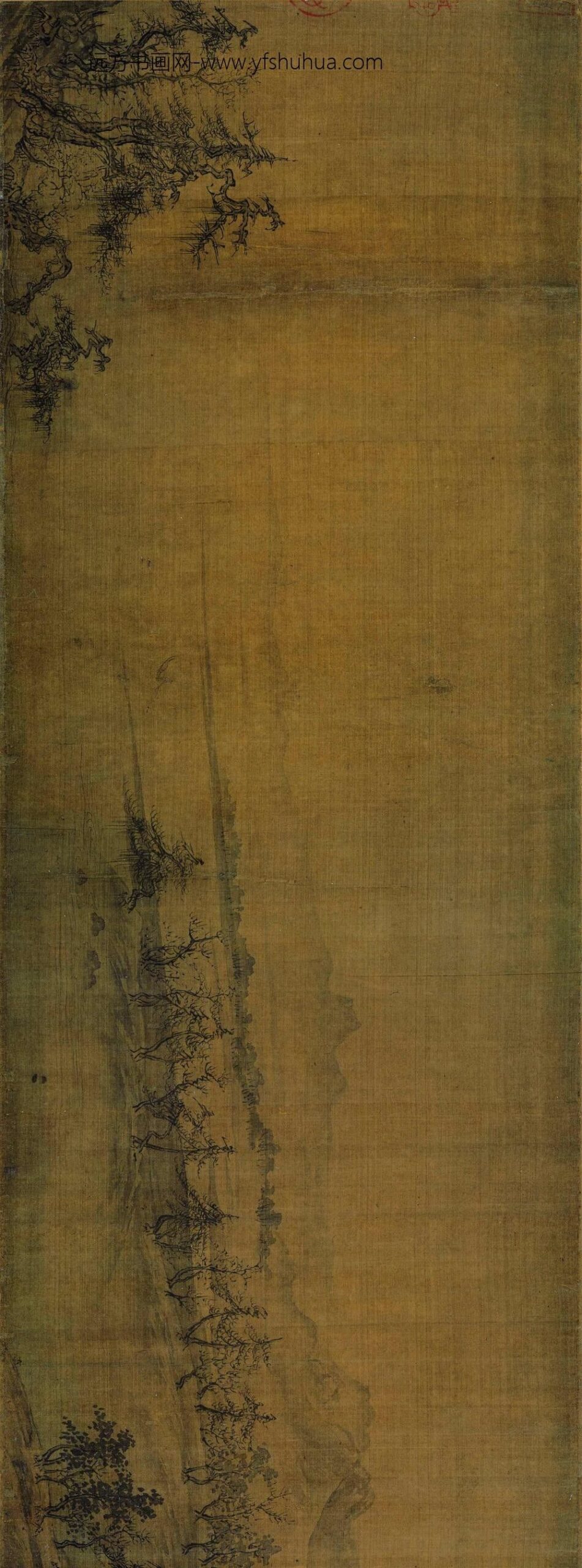 王诜_烟江叠嶂图卷-_