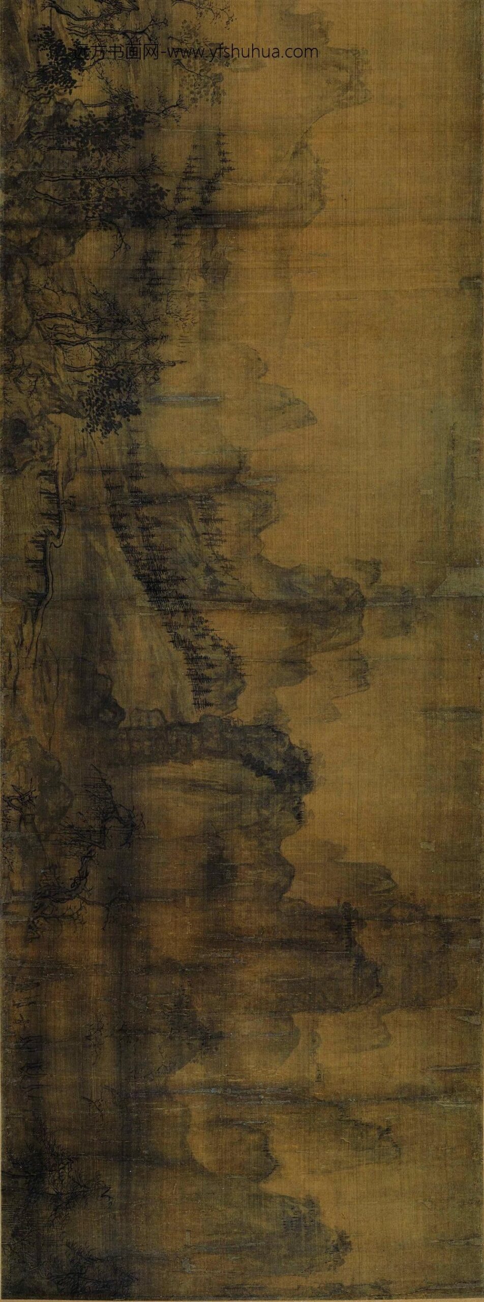 王诜_烟江叠嶂图卷-_