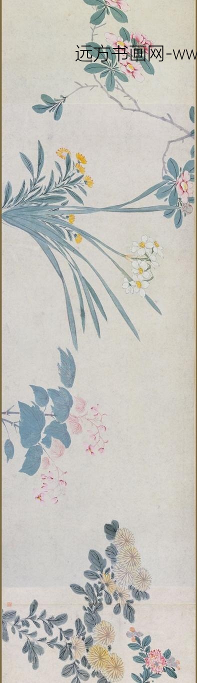 王谷祥（王穀祥）_群英图卷_