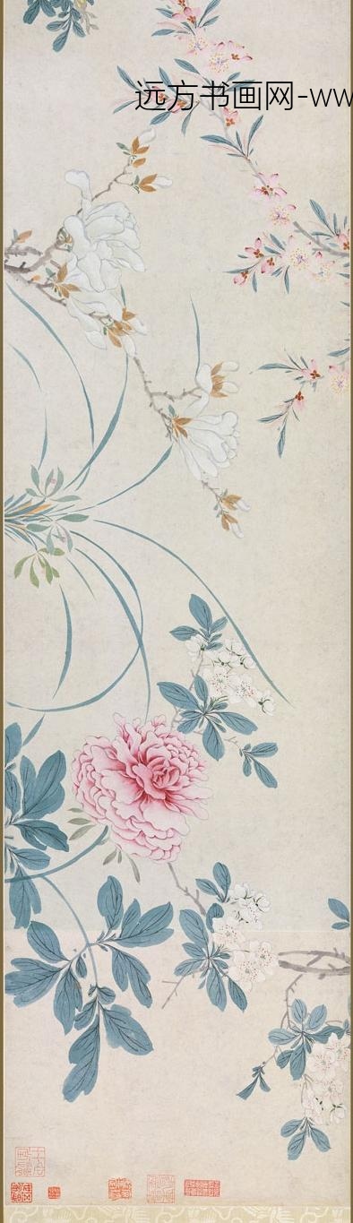 王谷祥（王穀祥）_群英图卷_