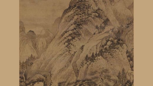 王鉴 仿叔明山水轴.jpg