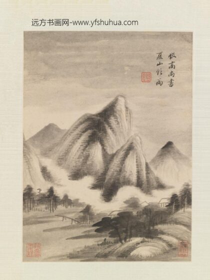 王鉴 仿古山水册 3.jpg