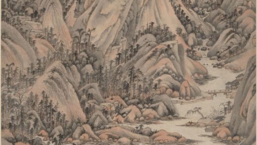 王鉴 仿子久浮烟远图轴.jpg