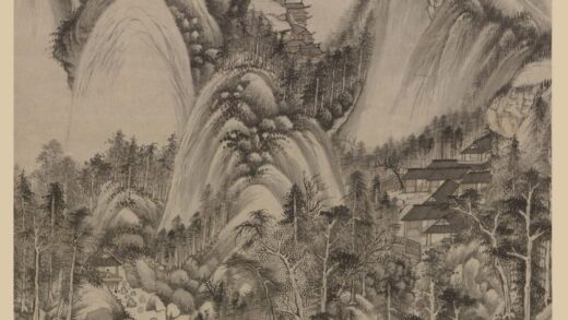 王鉴 仿巨然山水轴.jpg