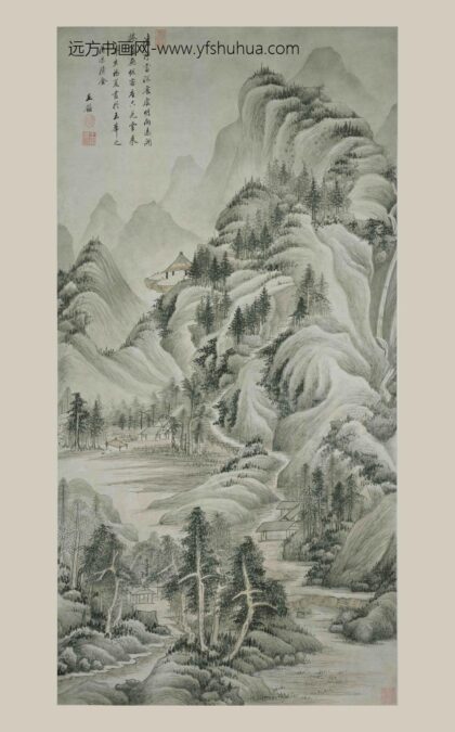 王鉴 夏山高隐图轴.jpg