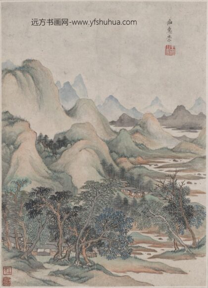 王鉴 山水图页.jpg