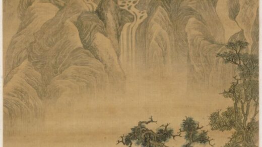 盛茂颖 观瀑图轴.jpg