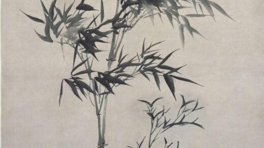 石涛 兰竹图轴.jpg