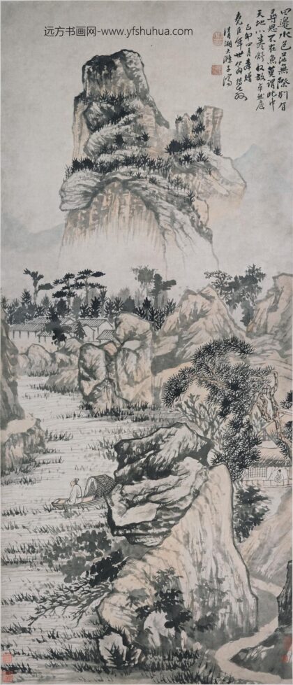 石涛 卓然庐图轴.jpg