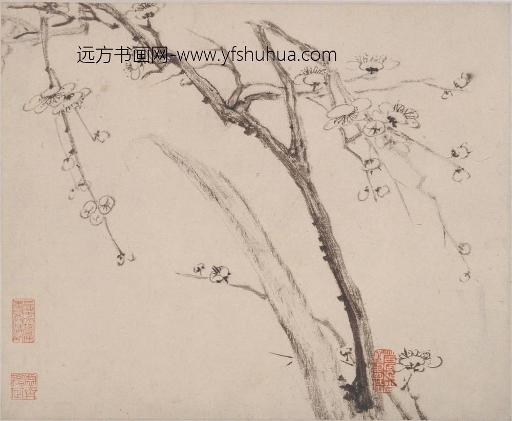 石涛_山水人物花卉册_