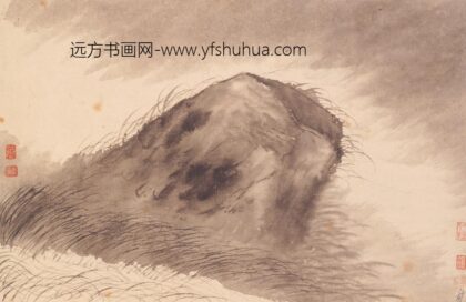 石涛 山水花卉册 1.jpg