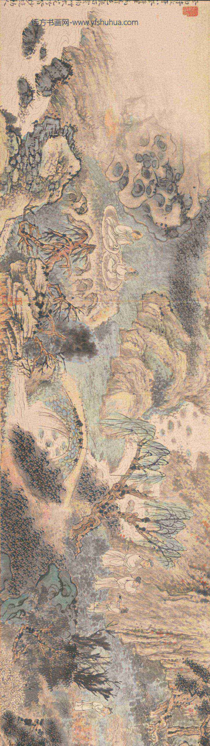 石涛_西园雅集图卷_