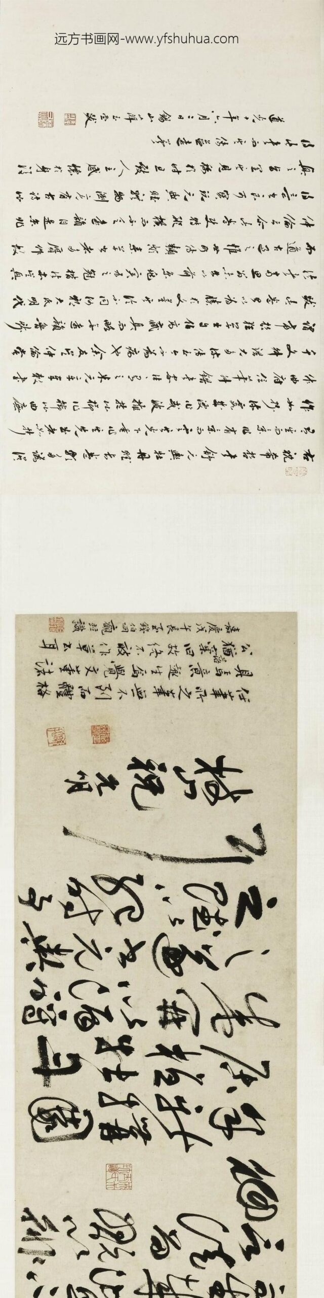 祝允明_草书牡丹赋卷_