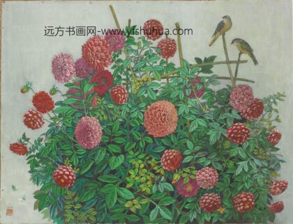 祝大年 《花团锦簇》.jpg