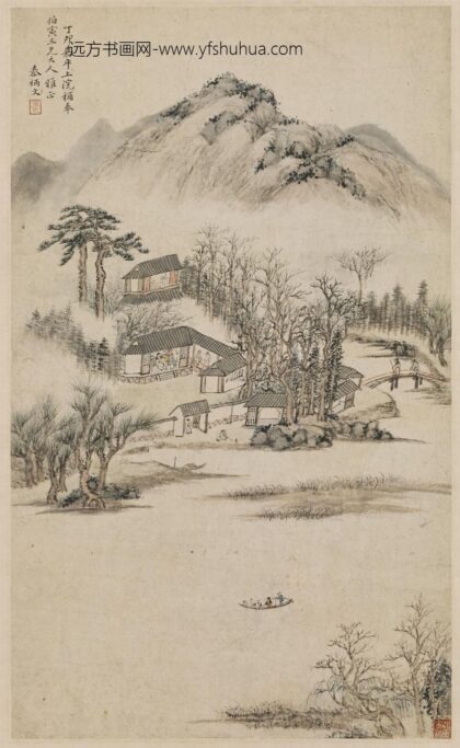 秦炳文 山水图轴.jpg