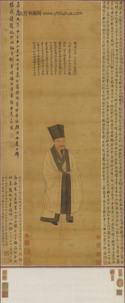 翁方纲 苏东坡像轴.jpg